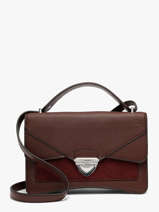 Cross Body Tas La Suite Leder Paul marius Rood la suite MGEORSUI