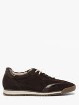 Sneakers Uit Leder Gabor Bruin women 1