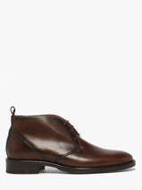 Boots Uit Leder Kost Bruin men B0100A