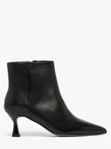 Enkellaarzen Met Naaldhak Uit Leder We do Zwart women CO90048C