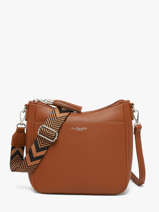 Cross Body Tas Grained Flora & co Bruin grained F8575