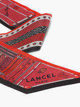 Foulard Lancel Rood charms A14338-vue-porte