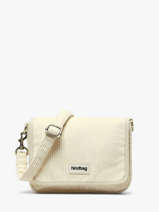 Cross Body Tas Margault Ribfluweel Hindbag Beige velours V