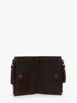 Portefeuille Heritage Leder Biba Bruin heritage HAK6L-vue-porte