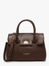 Cross Body Tas Milano Cosmos Leder Lancaster Bruin milano cosmos 77