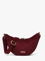 Heuptasje Velours Ribfluweel Hindbag Rood velours V