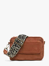Cross Body Tas Milla Katoen Pieces Beige milla 17159866