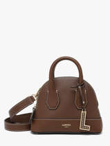 Cross Body Tas Belleville Leder Lancel Bruin belleville A13735
