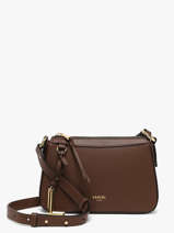 Cross Body Tas Faubourg Leder Lancel Bruin faubourg A13524