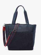 Shoppingtas Cumulus Teddy Aube Blauw cumulus teddy 101CT03