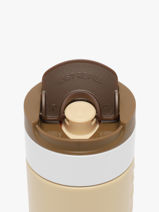 Travel Mug Warme Dranken Dopper Beige travel mug 300-vue-porte
