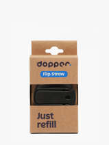 Drinkfles Dopper Zwart accessoires FLIPSTRA
