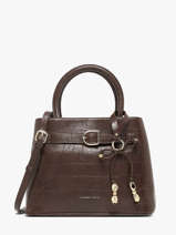 Handtas Lauren Met Croco Textuur Laurent david Bruin ld bags 119