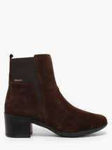 Enkellaarsjes Uit Leder Uit Leder Uit Leder Uit Leder Mephisto Bruin women P5150089