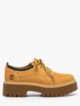 Bootschoenen Met Platformzool Uit Leder Timberland Oranje women 5UF97541