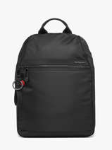 Rugzak L Vogue Recycled Polyester Hedgren Zwart inner city upgrade HIC11L