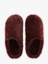 Pantoffels Verbenas Rood women 60501130