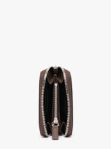 Portefeuille Lacoste Bruin daily city NF4764DZ-vue-porte