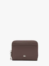 Portefeuille Lacoste Bruin daily city NF4764DZ