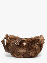 Cross Body Tas Doudou Le voyage en panier Bruin doudou AHP315