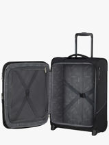 Uitbreidbare Handbagage American tourister Zwart summerride 149497-vue-porte