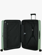 Harde Spinner Upscape Samsonite Groen upscape KJ1004-vue-porte