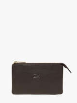 Portefeuille Caviar Leder Crinkles Bruin caviar 14196