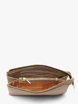 Portefeuille Caviar Leder Crinkles Beige caviar 14196-vue-porte