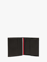 Portefeuille Leder Tommy hilfiger Zwart corporate AM14786-vue-porte