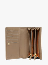 Portefeuille Caviar Leder Crinkles Beige caviar 14001-vue-porte