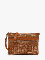 Cross Body Tas Studs Mandoline Bruin studs 6735