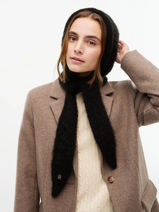 Gebreide Capuchon Met Monogrammotief Tommy hilfiger Zwart elevated chic AW19292-vue-porte