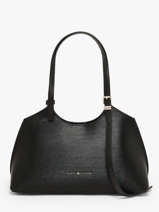 Schoudertas Th Modern Polyurethaan Tommy hilfiger Zwart th modern AW19037