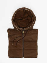 Sjaal Yankidoune Le voyage en panier Bruin accessoires AHC010