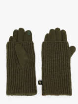 Handschoenen/armwarmers Migani Le voyage en panier Groen accessoires AHG002