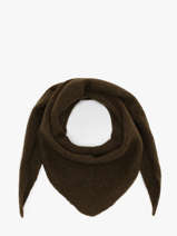 Driehoekige Sjaal Sofia Le voyage en panier Groen accessoires AHF005