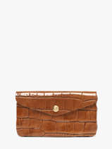 Portemonnee Leder Milano Bruin cocco balo CB23113