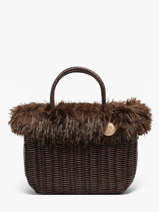 Handtassen Doudou Le voyage en panier Bruin doudou M
