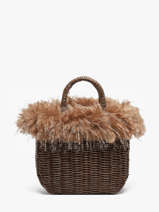 Handtassen Doudou Le voyage en panier Beige doudou S