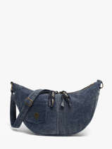 Cross Body Tas Denim Le voyage en panier Blauw denim AHP339