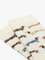 Sokken Besocks Beige socks women L-vue-porte