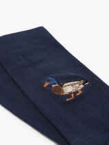 Sokken Besocks Blauw socks men E-vue-porte