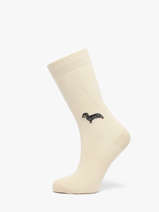 Sokken Besocks Beige socks E