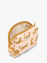 Kleine Toilettas Fauve Katoen Byzantine Veelkleurig accessoires FAU-vue-porte