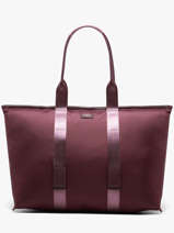 Schoudertas L Mistral Rollable Nylon En Leder Lancel Violet mistral A13996