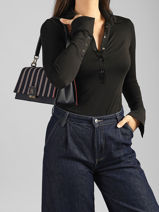 Schoudertas Th Her Tommy hilfiger Blauw th her AW19184-vue-porte