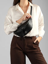 Belt Bag Love Bag Icon Leder Pinko Zwart love bag icon 6724A2JG-vue-porte