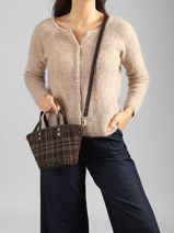 Cross Body Tas Taylor Met Tartan Motief Laurent david Bruin ld bags 60-vue-porte