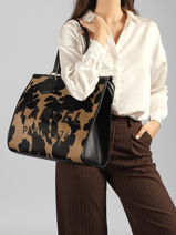 Schoudertas Jour Leder Lancel Zwart jour A14249-vue-porte