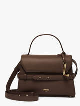 Cross Body Tas Faubourg Leder Lancel Bruin faubourg A13948